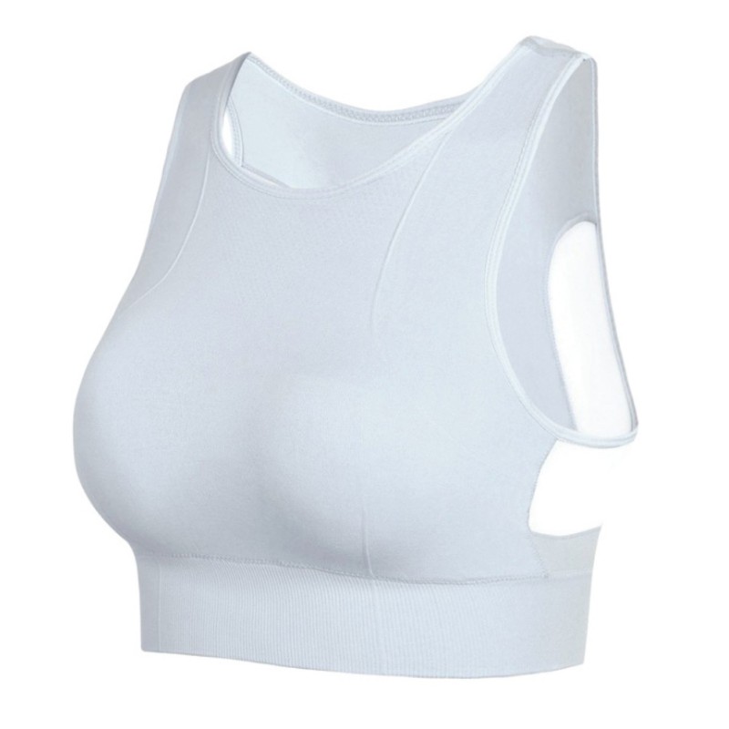 Womens Comfort Sports Bra Form Bustier Top Without Wires Seamless Breathable BRA 